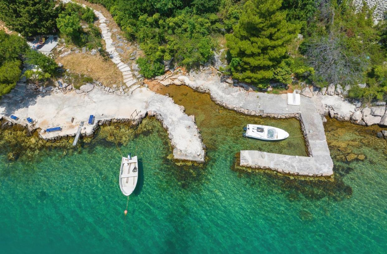 Villa Tin Apartments Tribanj Kruscica Bagian luar foto