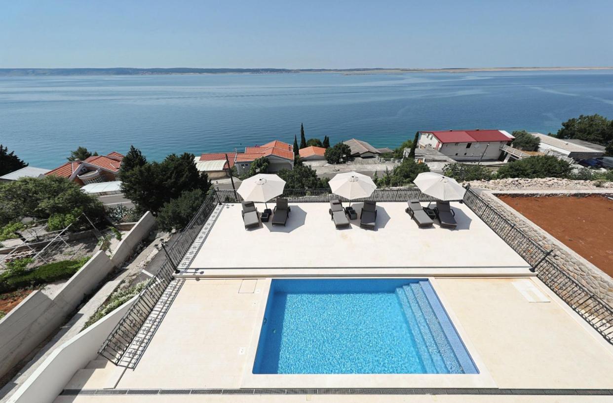 Villa Tin Apartments Tribanj Kruscica Bagian luar foto