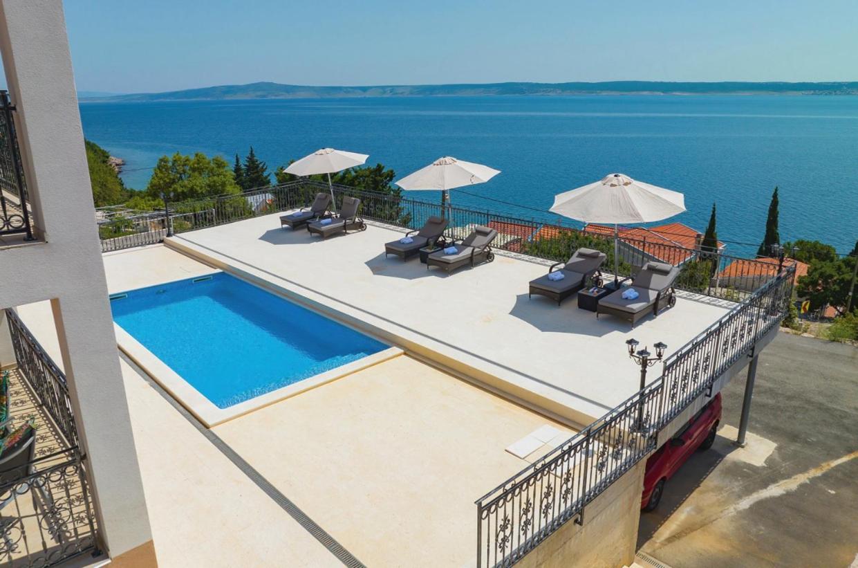 Villa Tin Apartments Tribanj Kruscica Bagian luar foto
